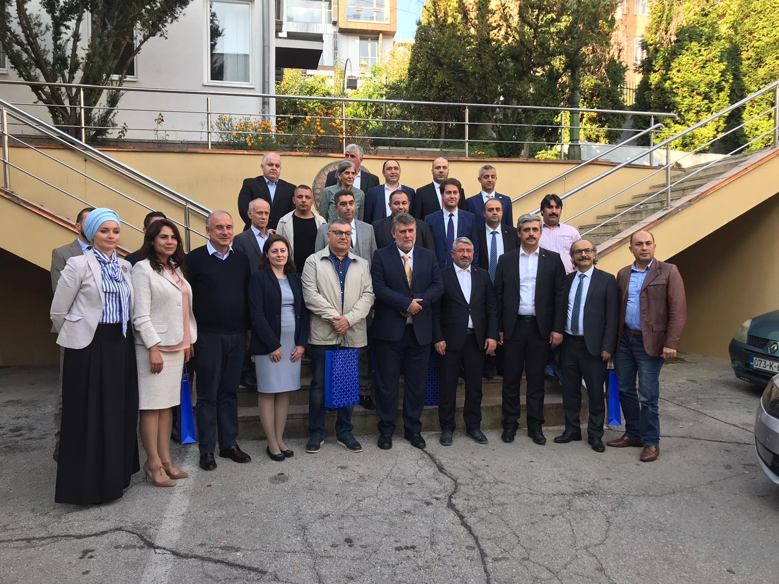 AŞGIN, SARAY BOSNA’DA O TOPLANTIYA KATILDI