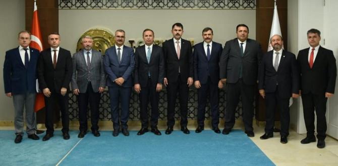 ÇORUM’UN TALEPLERİ BAKAN’A İLETİLDİ