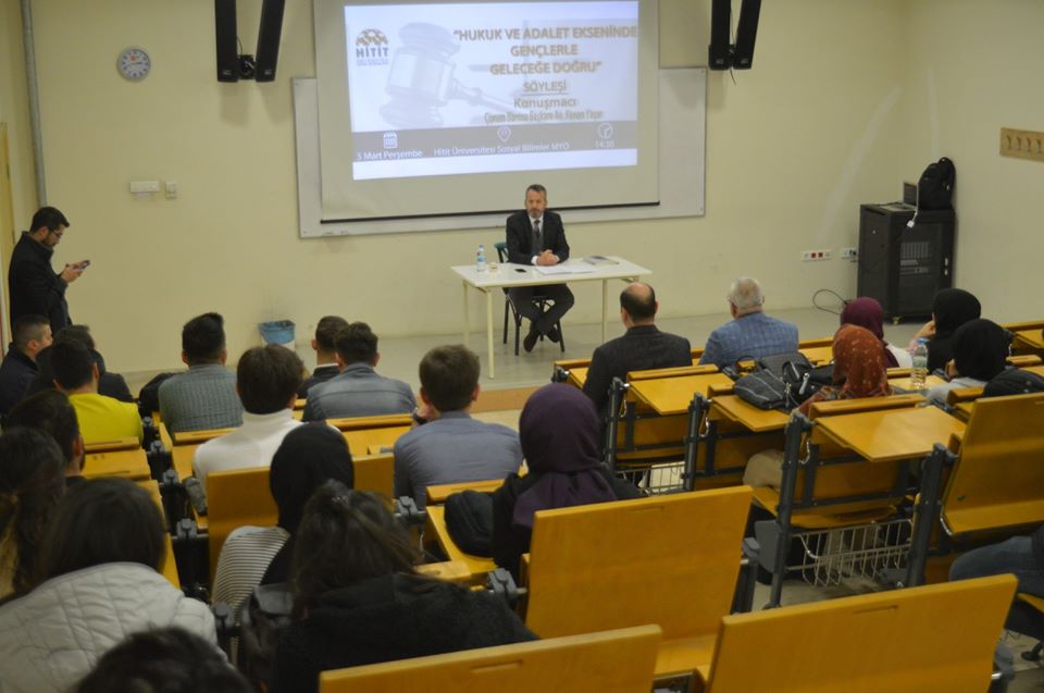 YAŞAR’DAN HUKUK ADALET SEMİNERİ