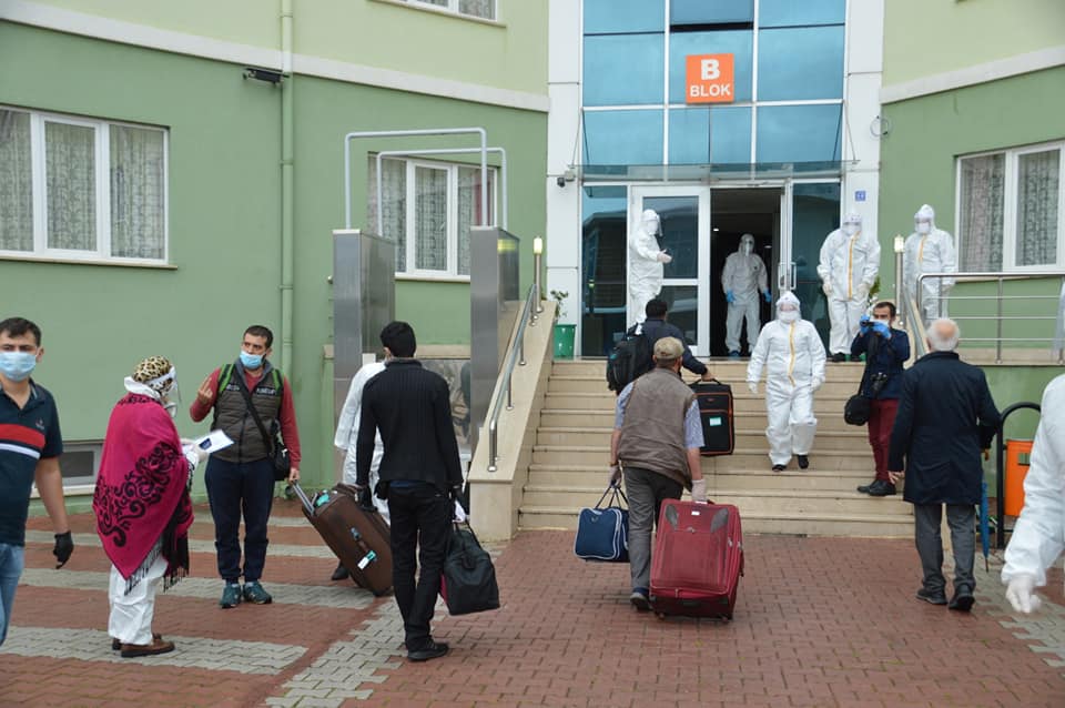 ÇORUM'DA 'KARANTİNAYA' ALINDILAR