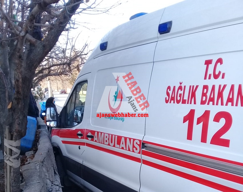 AMBULANS KAZA YAPTI: 1 YARALI