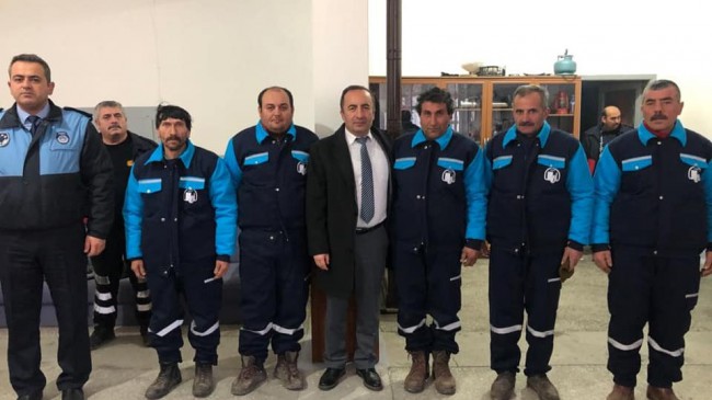 SAHADA ÇALIŞAN PERSONELE KIŞLIK KIYAFET