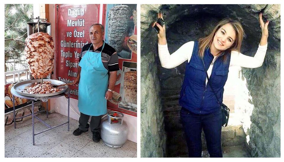 ÖLÜM BABA KIZI AYNI GÜN YAKALADI