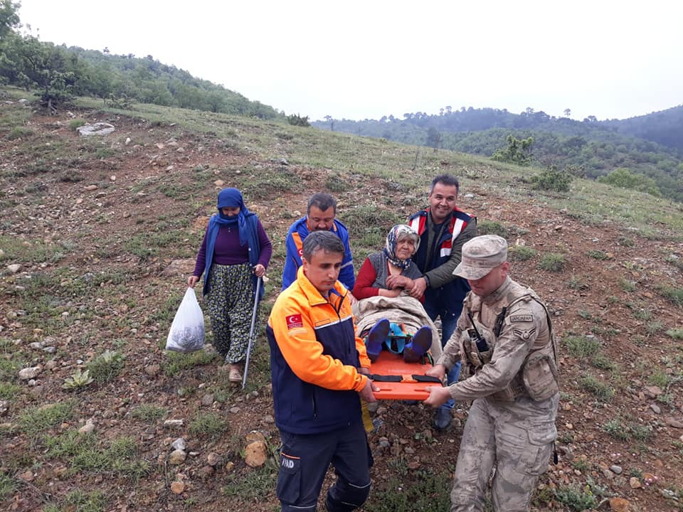 KAYIP KADIN DRONE İLE BULUNDU