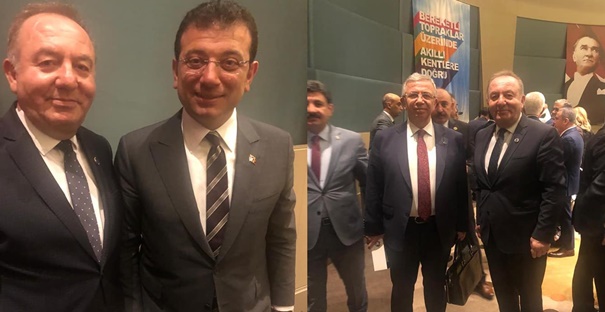 ŞAHİNER, YAVAŞ VE İMAMOĞLU İLE GÖRÜŞTÜ  